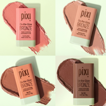 Pixi Beauty On-the-Glow Bronze | pack of 4 in Extra affordable range + 1 blush gift