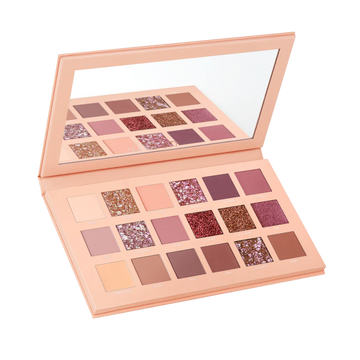 HUDA Beauty Nude Eyeshadow Palette (18 Colors Eyeshadow Palette)